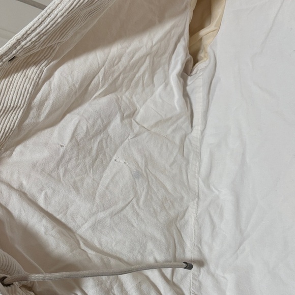 Zara Men's Off-White Shirt Jacket - Picture 3 of 7